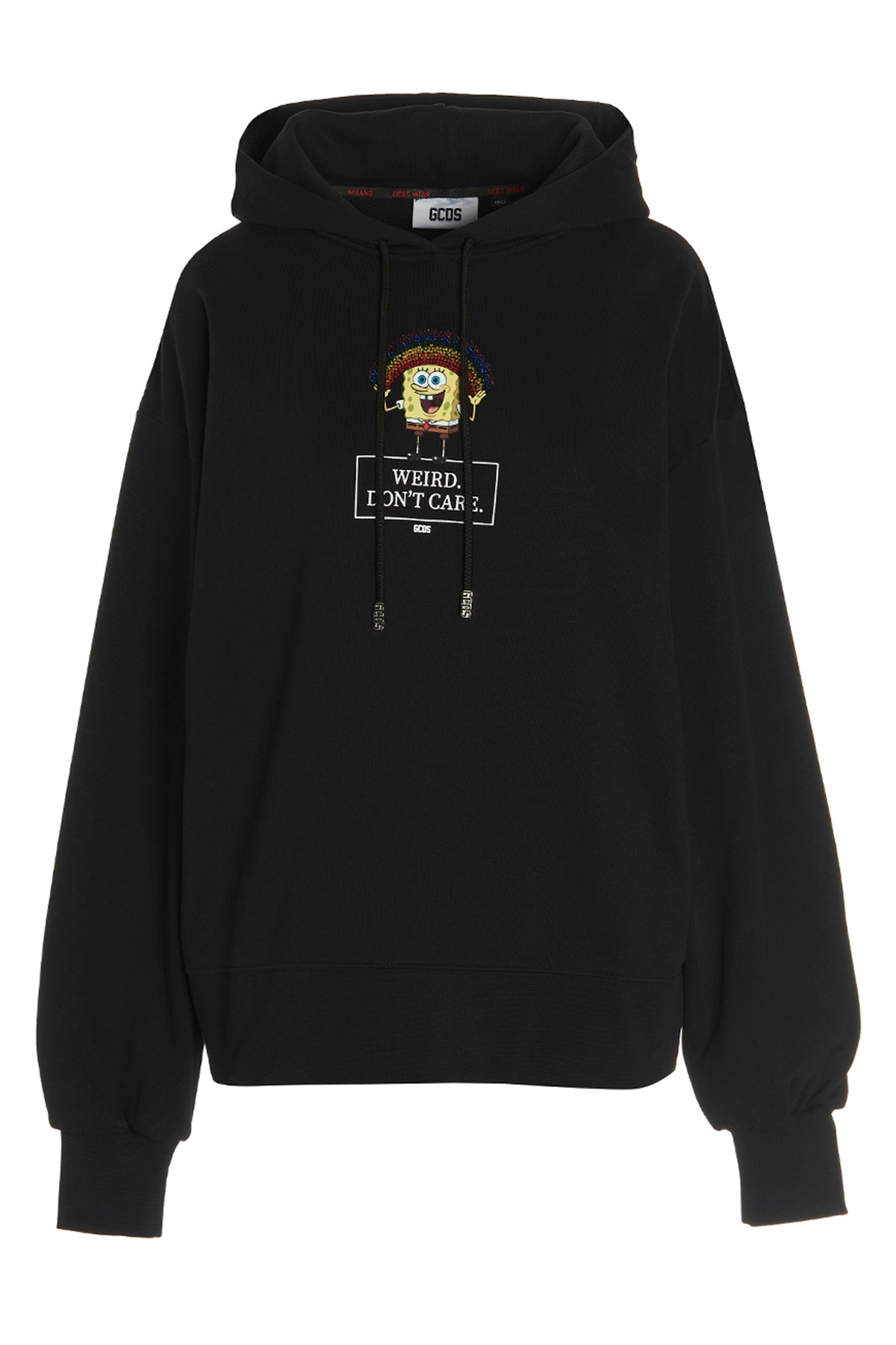 dont care gauze cotton capsule hoodie