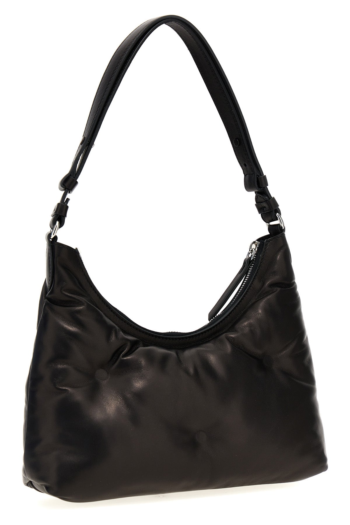 glam slam hobo small shoulder bag in quilted nappa