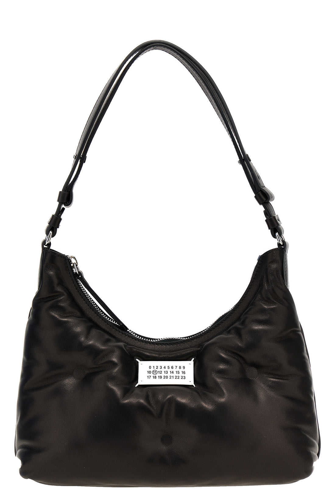 MAISON MARGIELA OS glam slam hobo small shoulder bag in quilted nappa