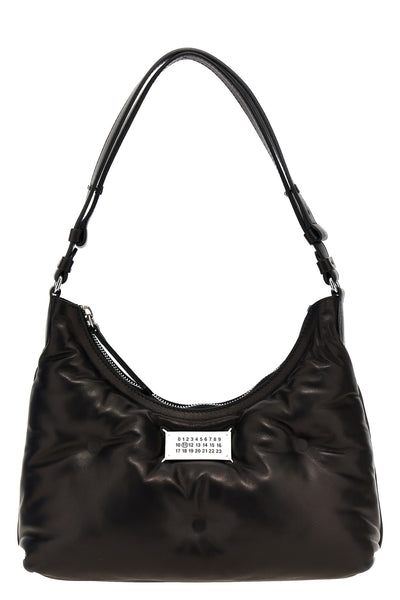 glam slam hobo small shoulder bag in quilted nappa