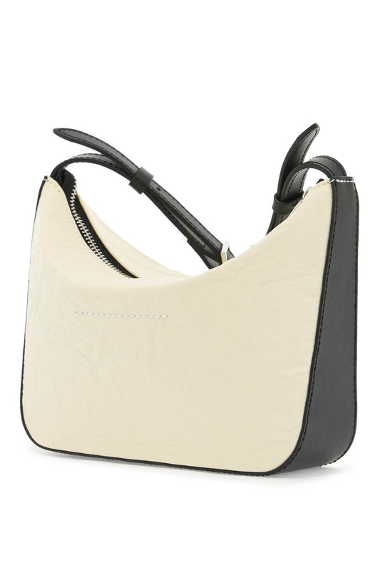 shoulder bag in numeric nylon material