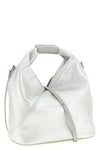 japanese mesh hammered fine leather crossbody bag