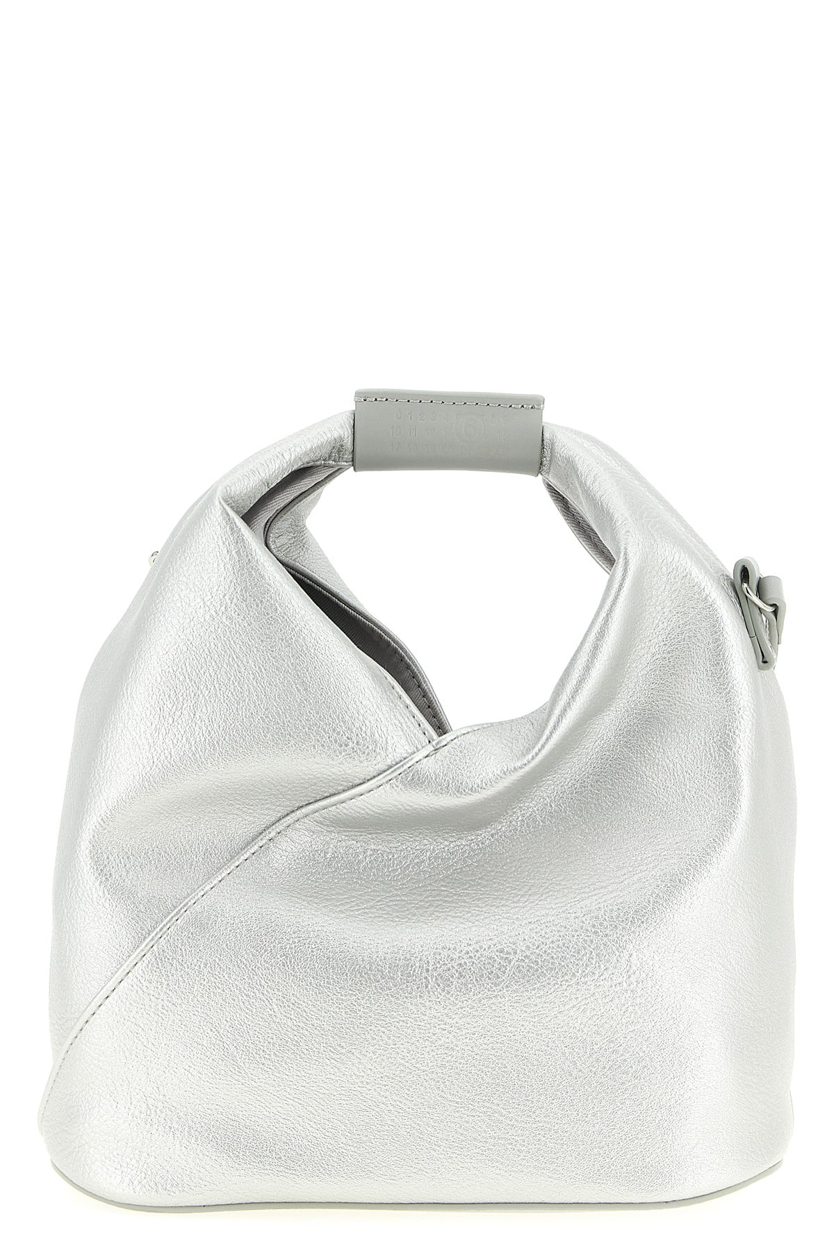 japanese mesh hammered fine leather crossbody bag