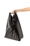 japanese classic semi-gloss leather handbag