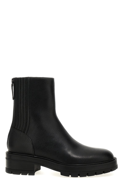 saint honore leather ankle boots