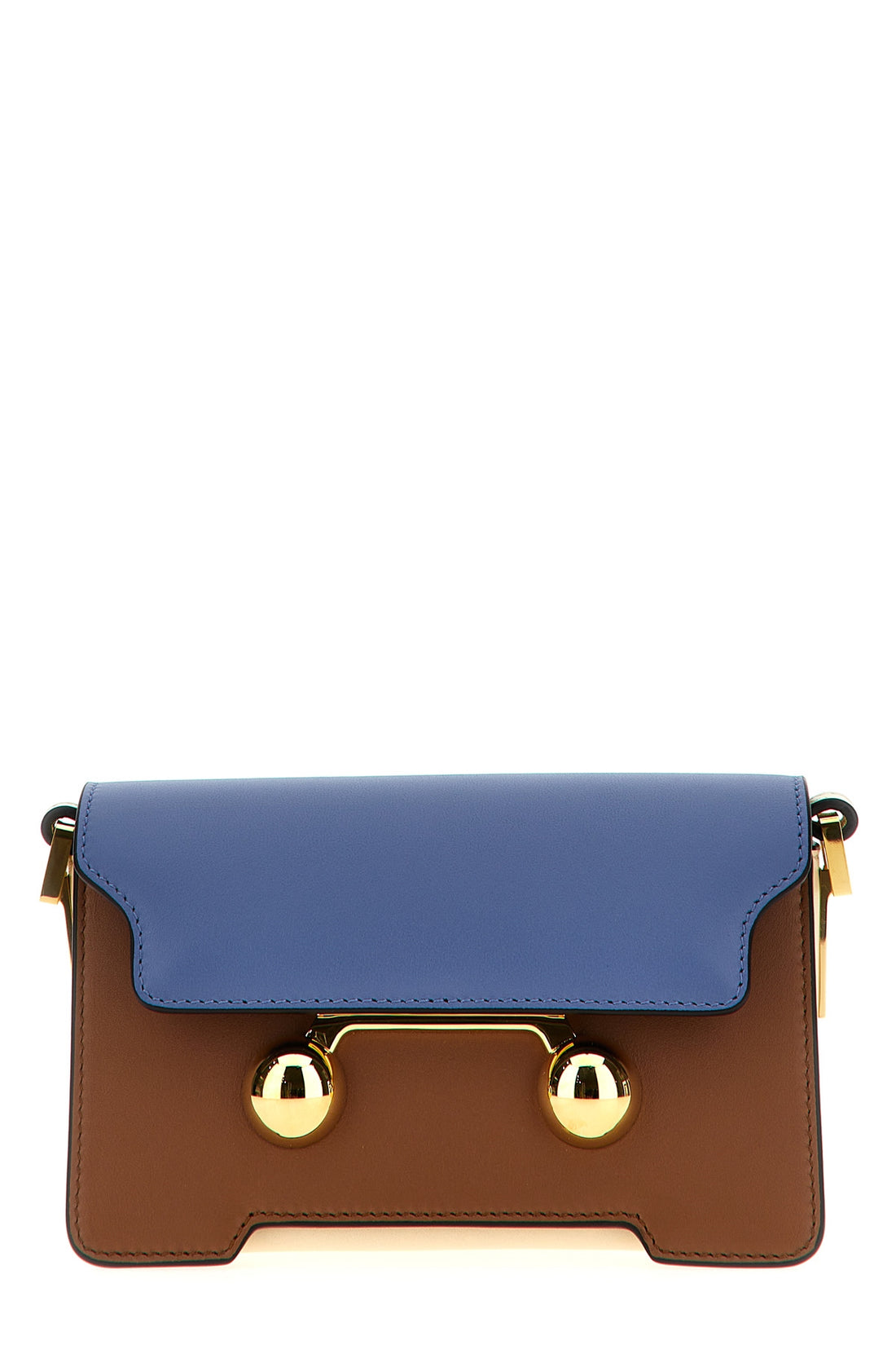 MARNI OS trunkaroo mini leather shoulder bag
