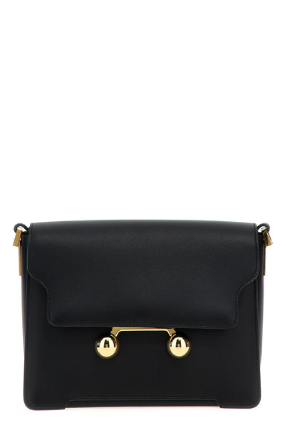 trunkaroo medium leather shoulder bag