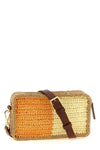 hand-woven raffia paper seaside shoulder strap