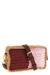 hand-woven raffia paper seaside shoulder strap