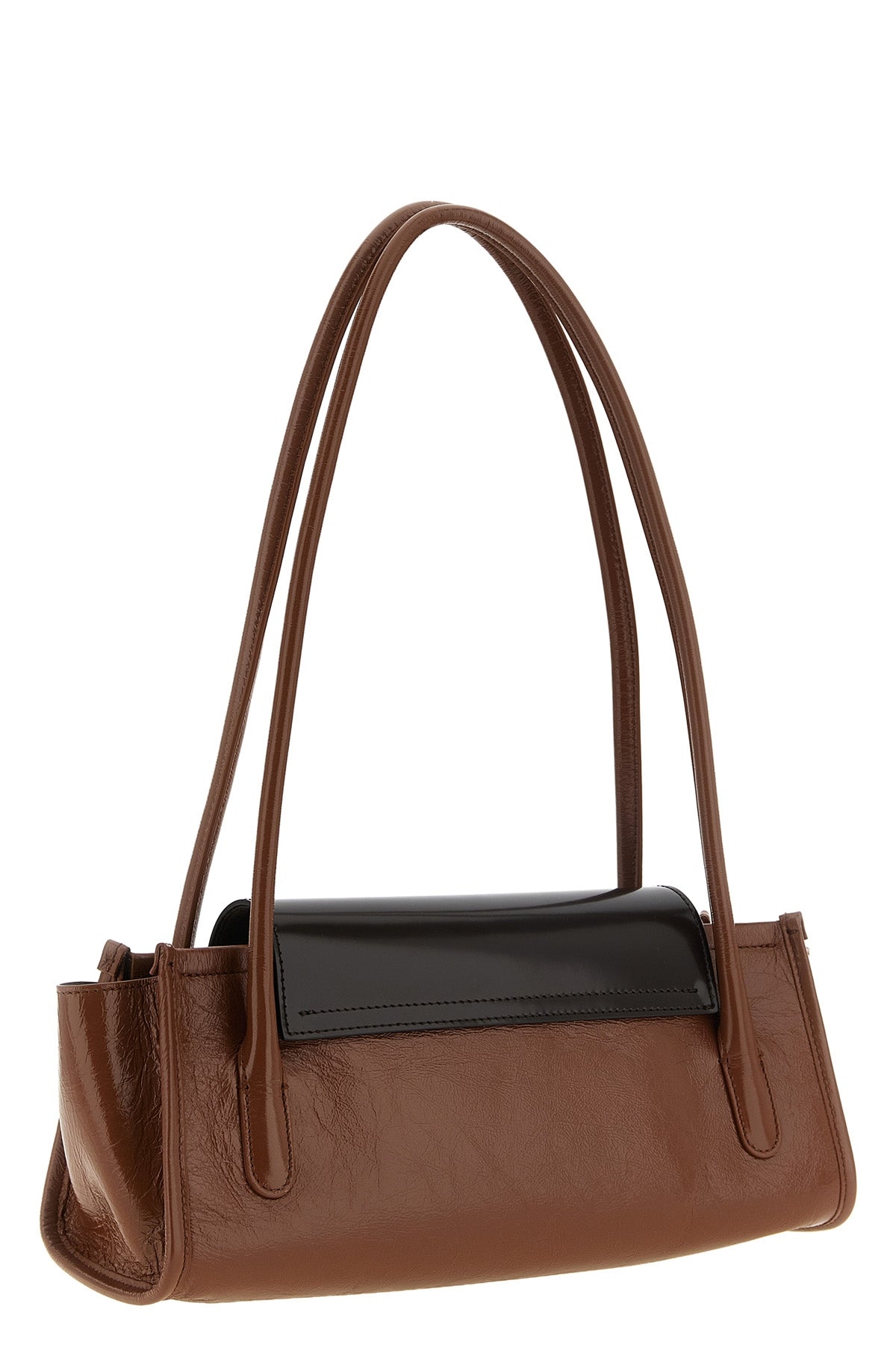the marni trunkette shoulder bag redefines the structural codes of the brand t