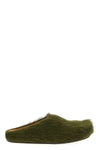 fussbett long-haired calf leather sabots