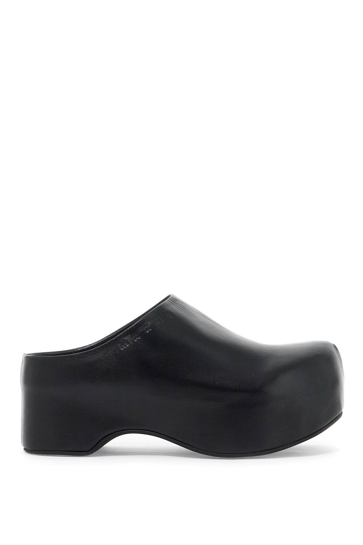 chunky clog sabot with