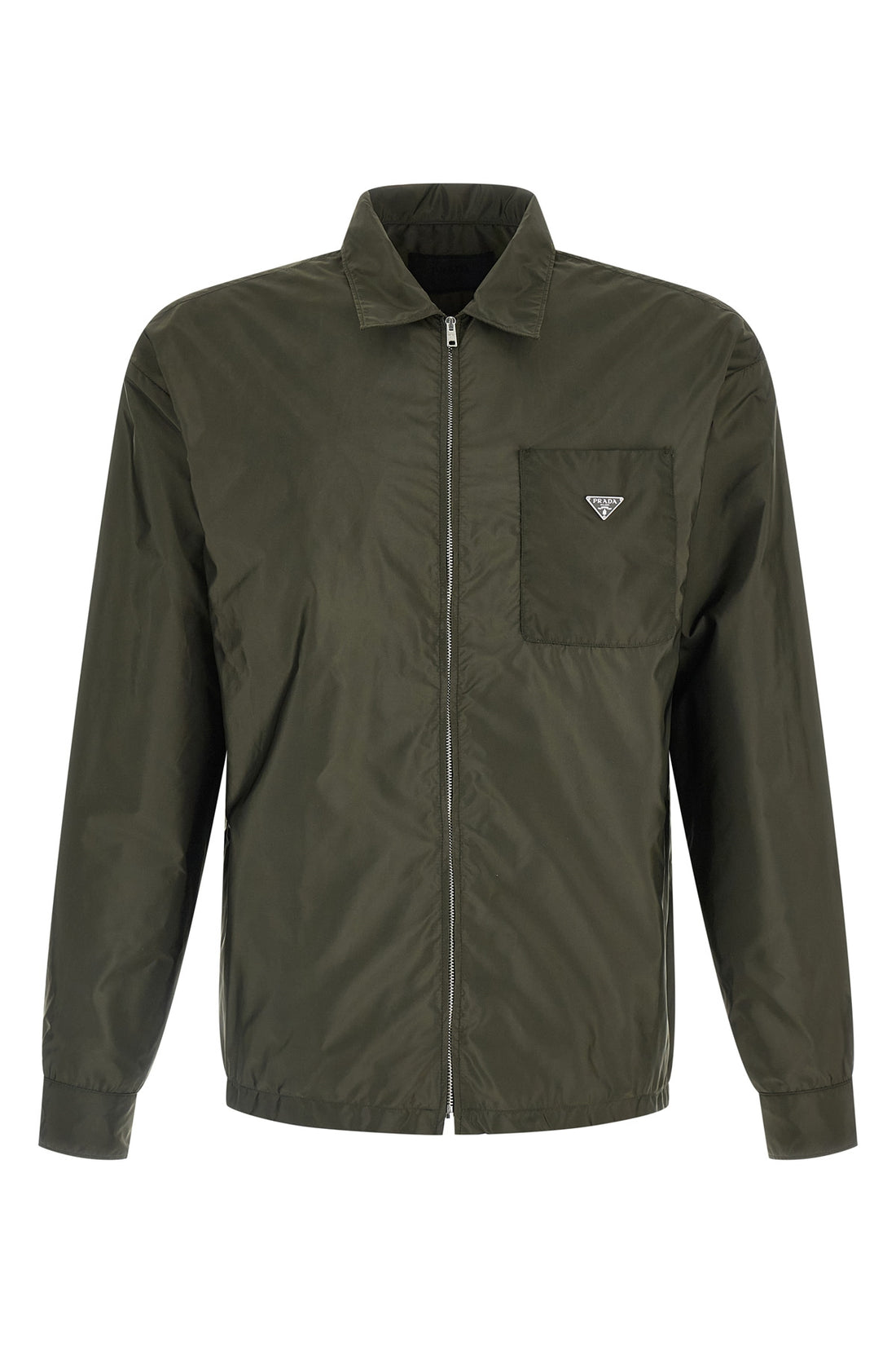 PRADA M re-nylon feather shirt