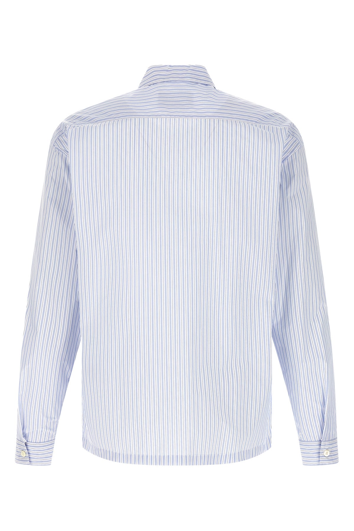 re-nylon shirt in tec stripe