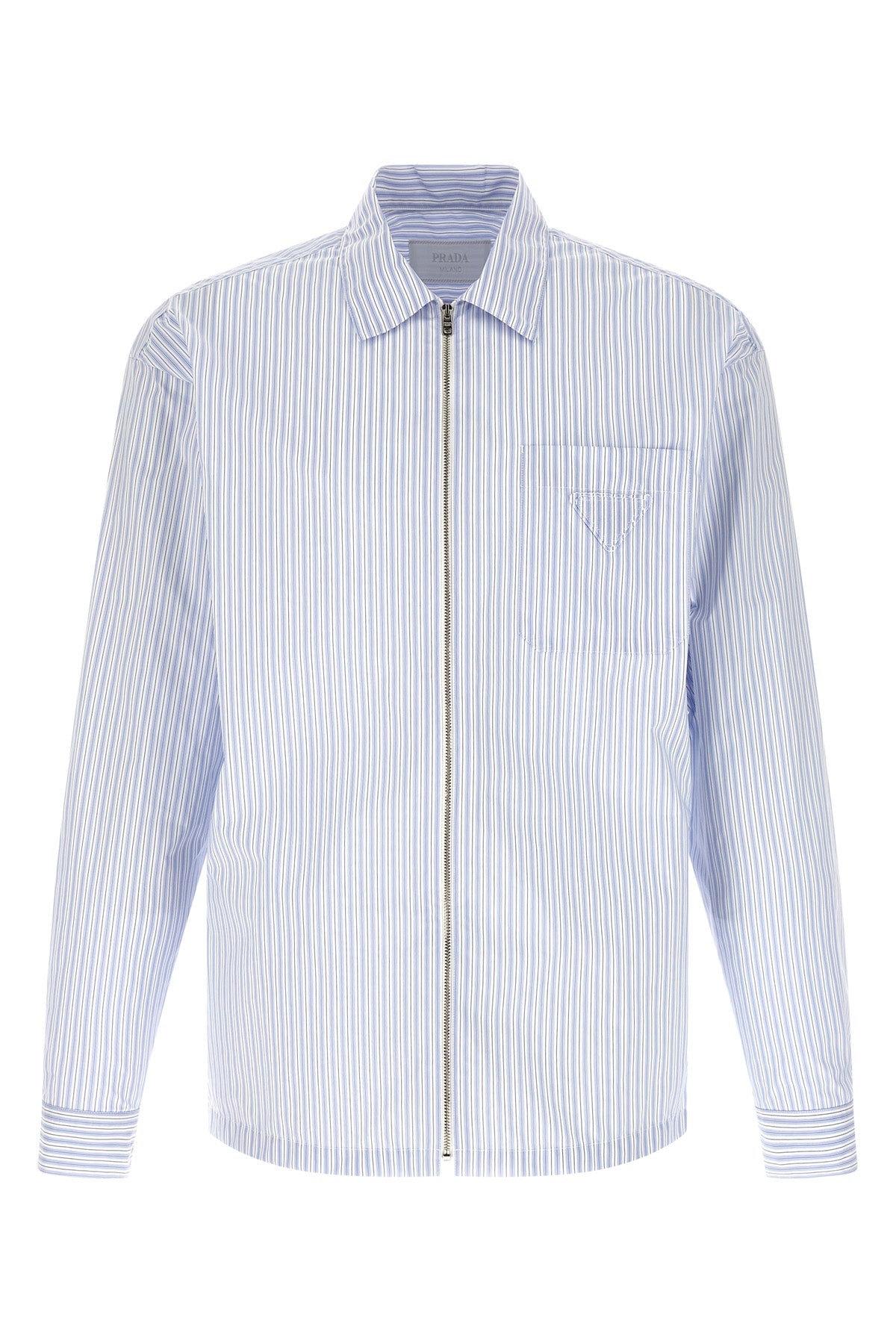 re-nylon shirt in tec stripe