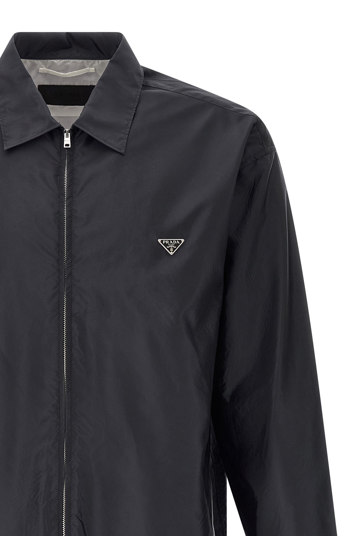 the prada re-nylon piuma overshirt
