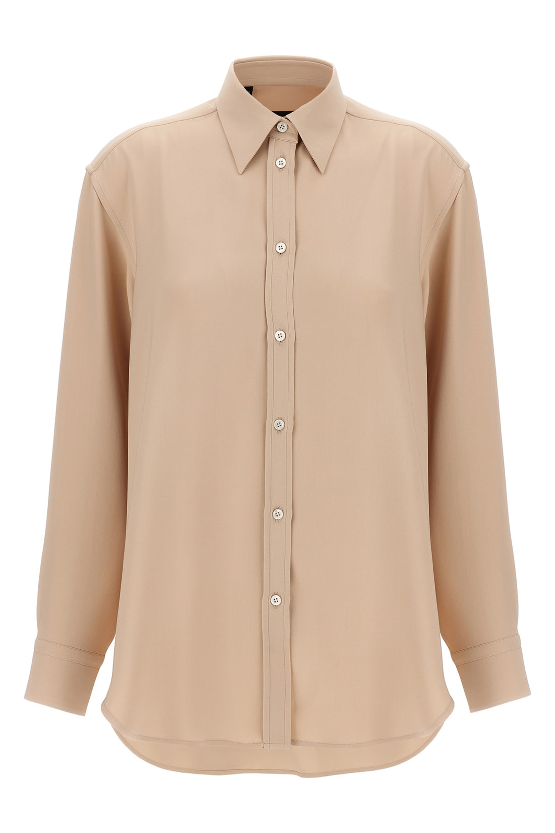 BRIONI 38 silk cady shirt