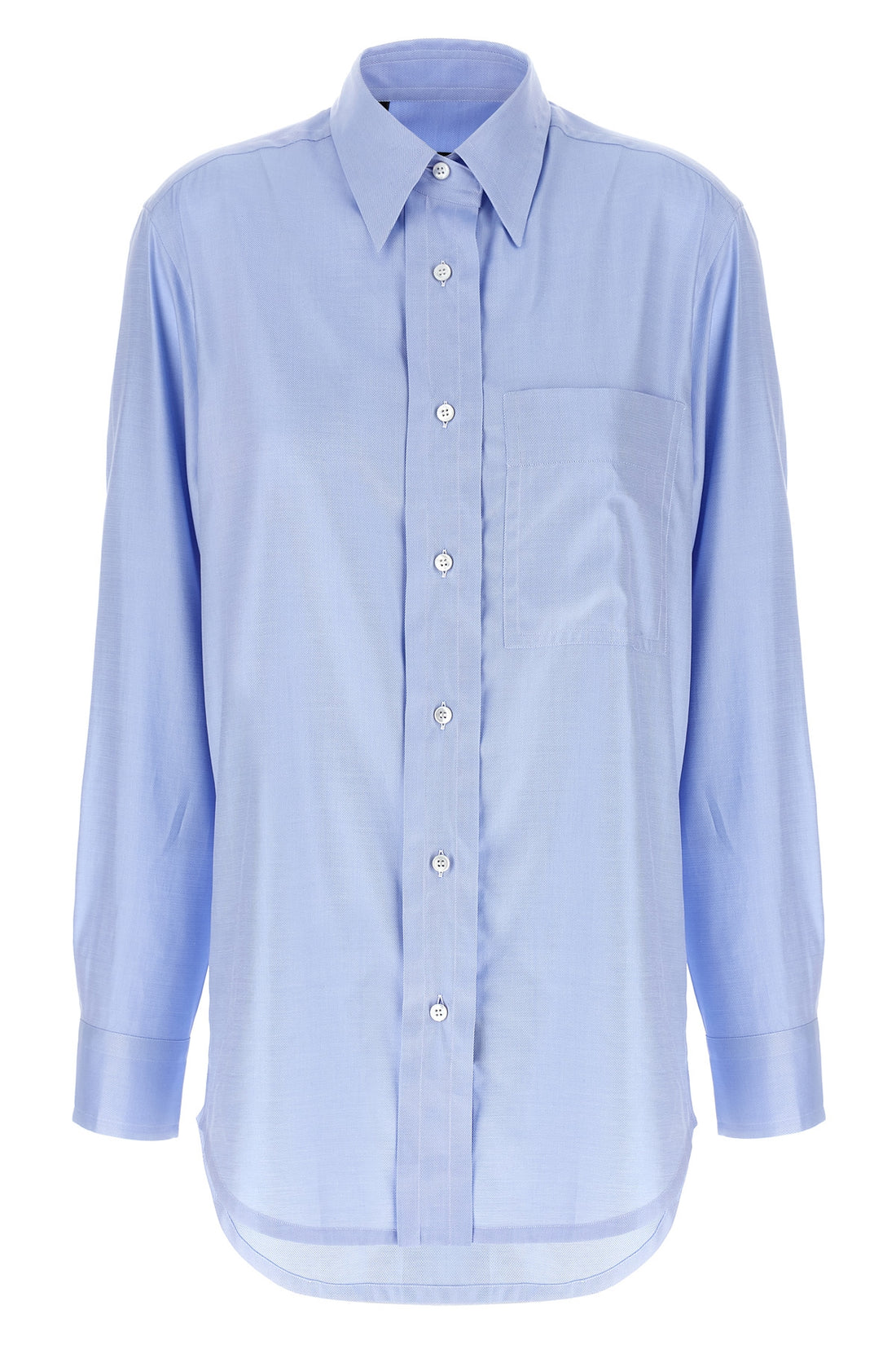 BRIONI 44 sea island cotton twill shirt