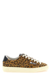 windscape low leopard-print suede sneakers