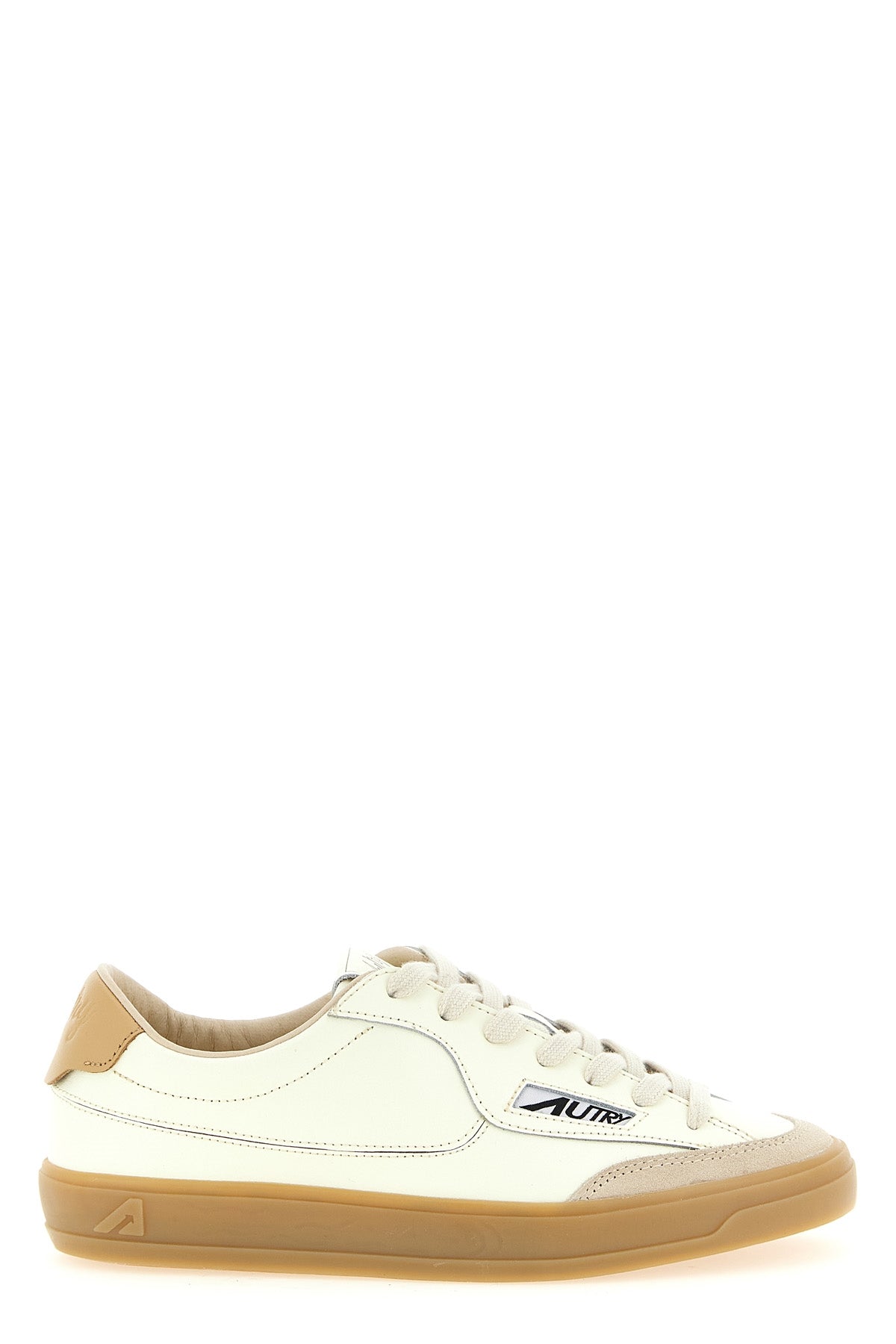 windscape low leather sneakers