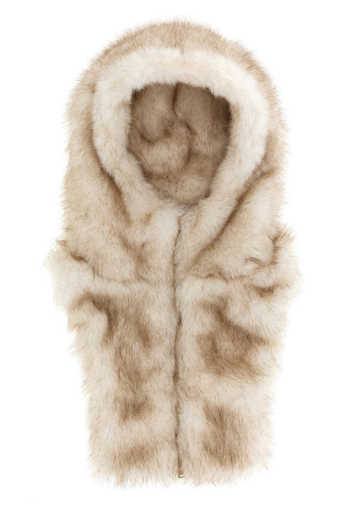 HERNO OS the herno hooded collar redefines winter accessories through a luxurious and fun
