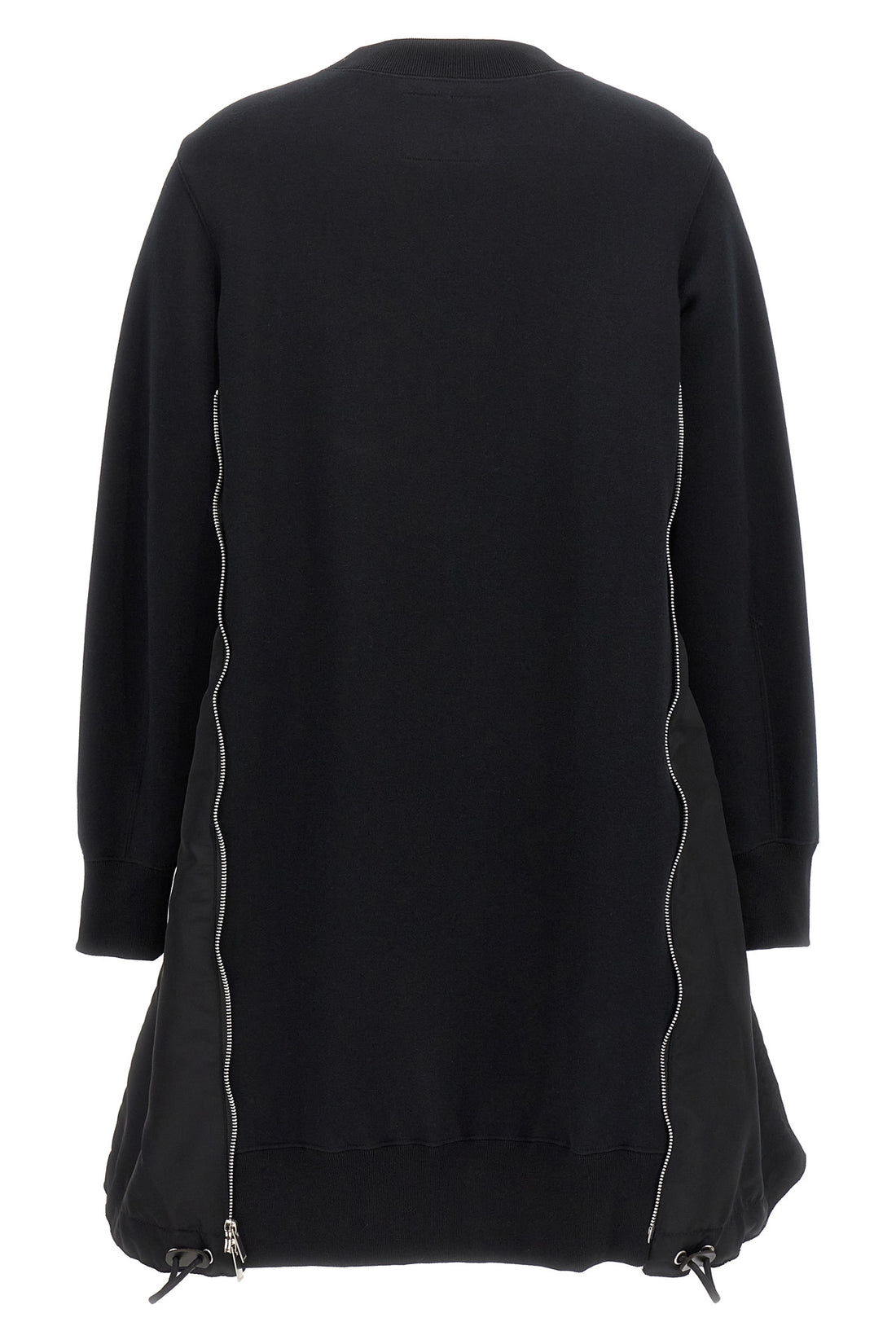 SACAI 1 sponge cotton blend dress
