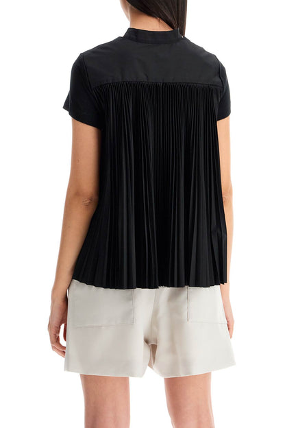 pleated back t-shirt