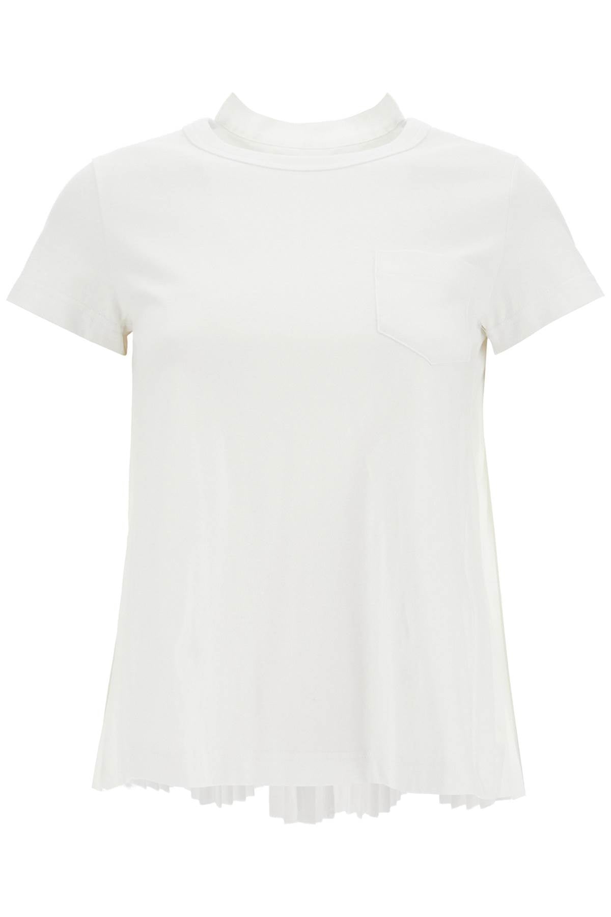 pleated back t-shirt