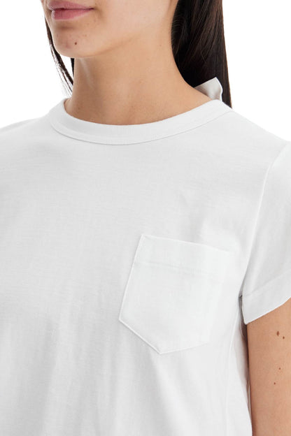 pleated back t-shirt