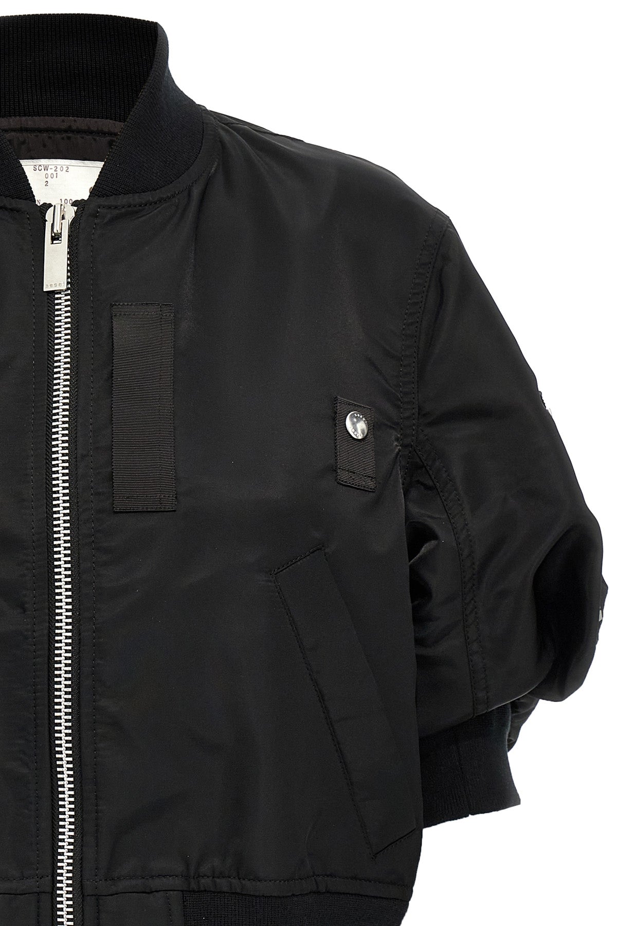 nylon bomber jacket