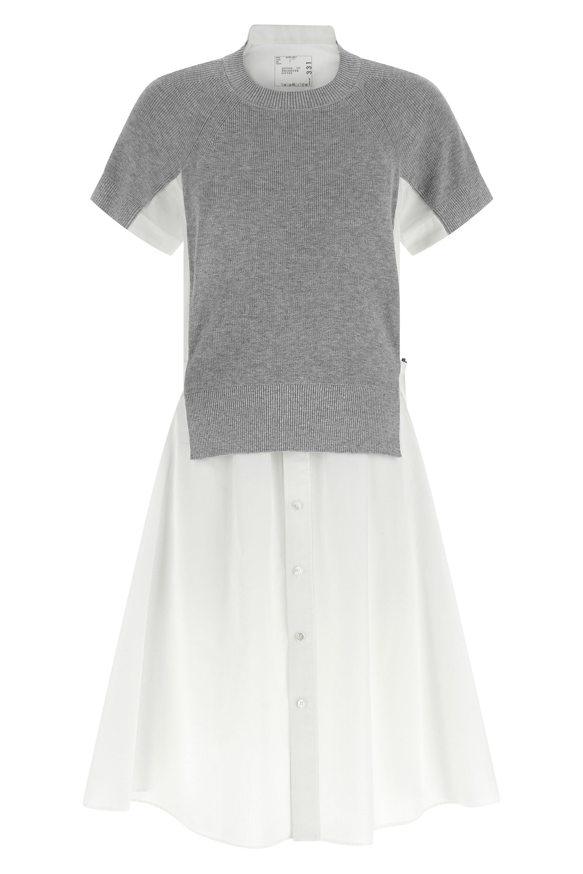 hybrid midi dress