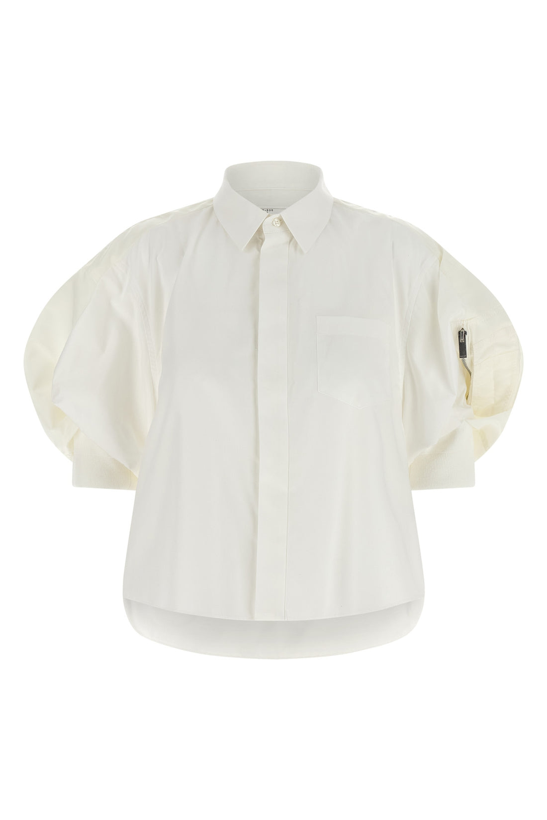 SACAI 2 cotton poplin shirt