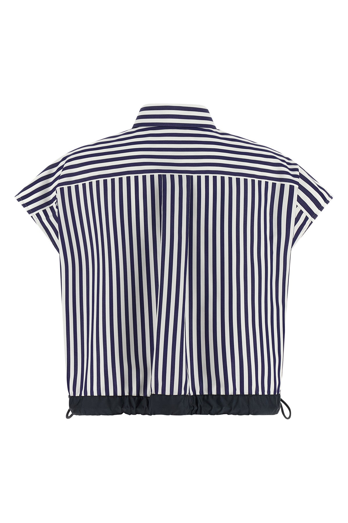 striped cotton poplin shirt