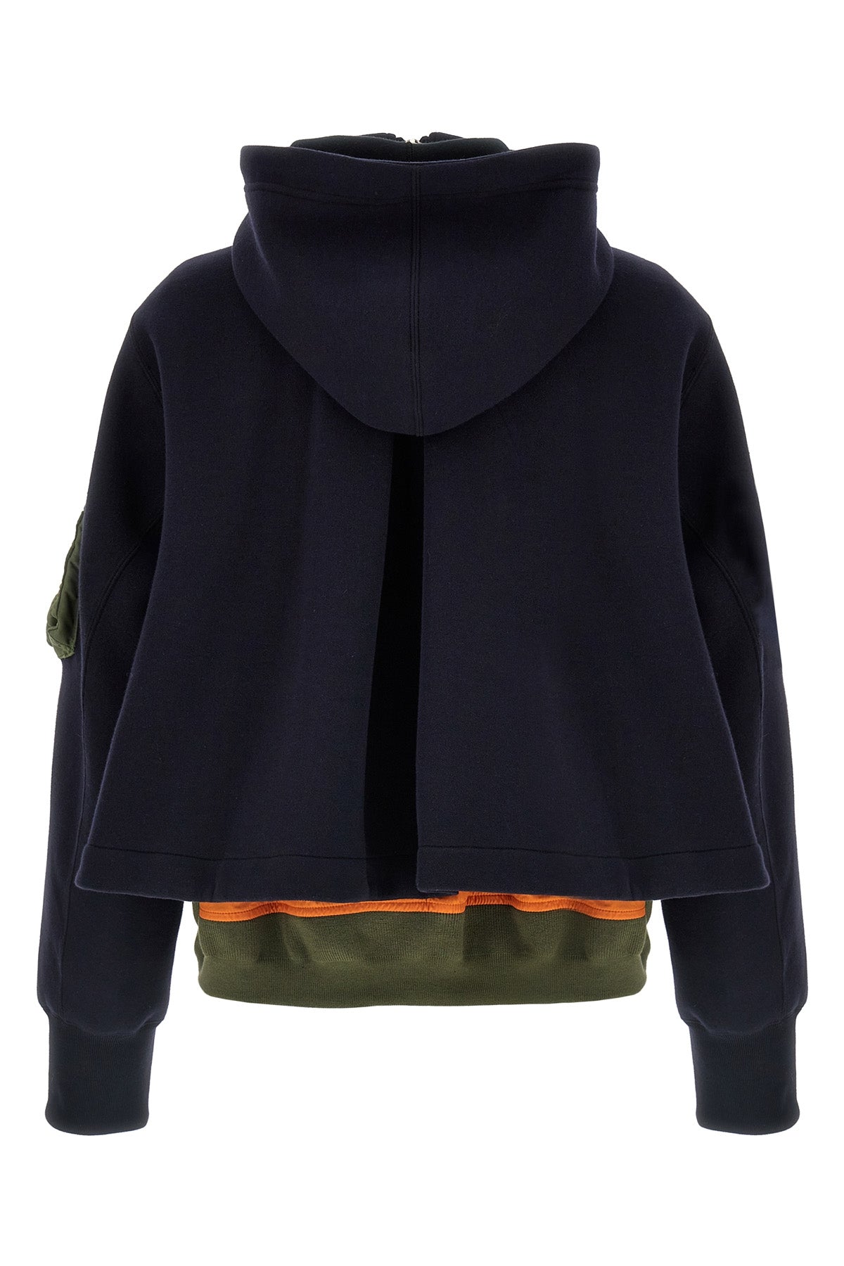 sponge cotton blend hoodie