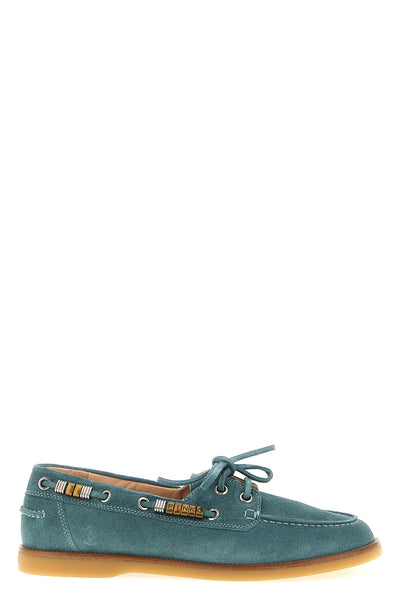 grace 01 suede boat shoe