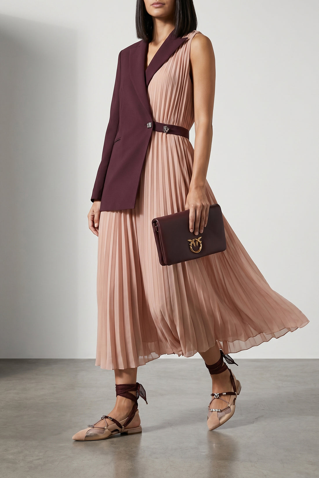 PINKO 36 gianira 30 nappa leather