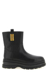 the pinko eva 02 ankle boots feature a pure cowhide construction