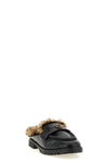 the sabot pinko nora 09 redefines the slip-on model through a bold contrast of t