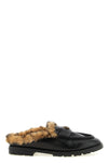 the sabot pinko nora 09 redefines the slip-on model through a bold contrast of t