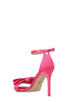 nudistcurver loveknot satin sandals