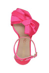 nudistcurver loveknot satin sandals