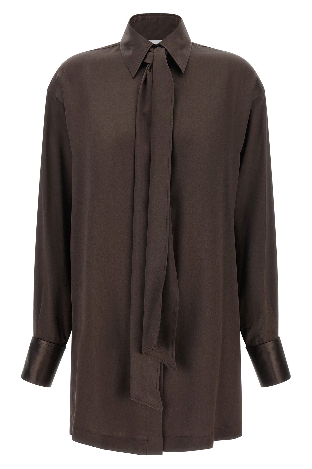 misenithes helen mini chemisier dress redefines the codes of elegance through