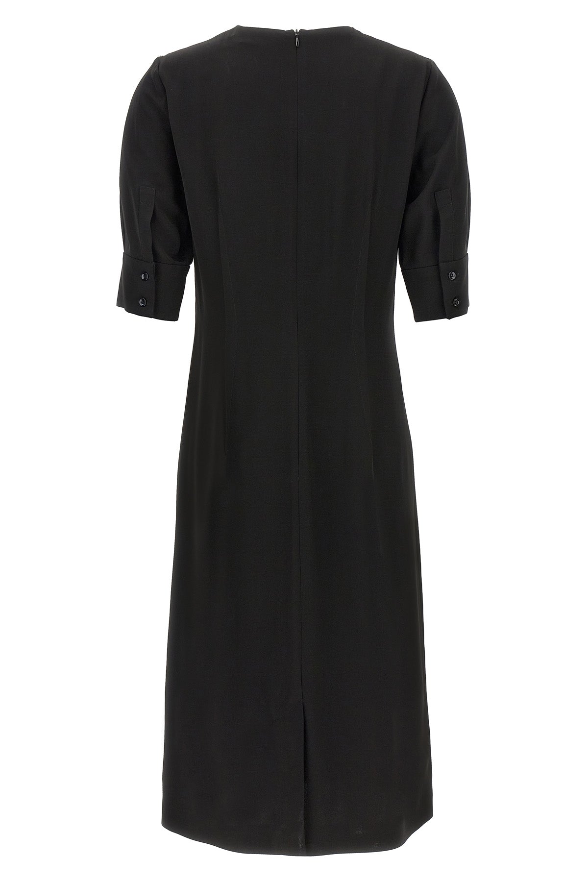sele viscose crewneck dress