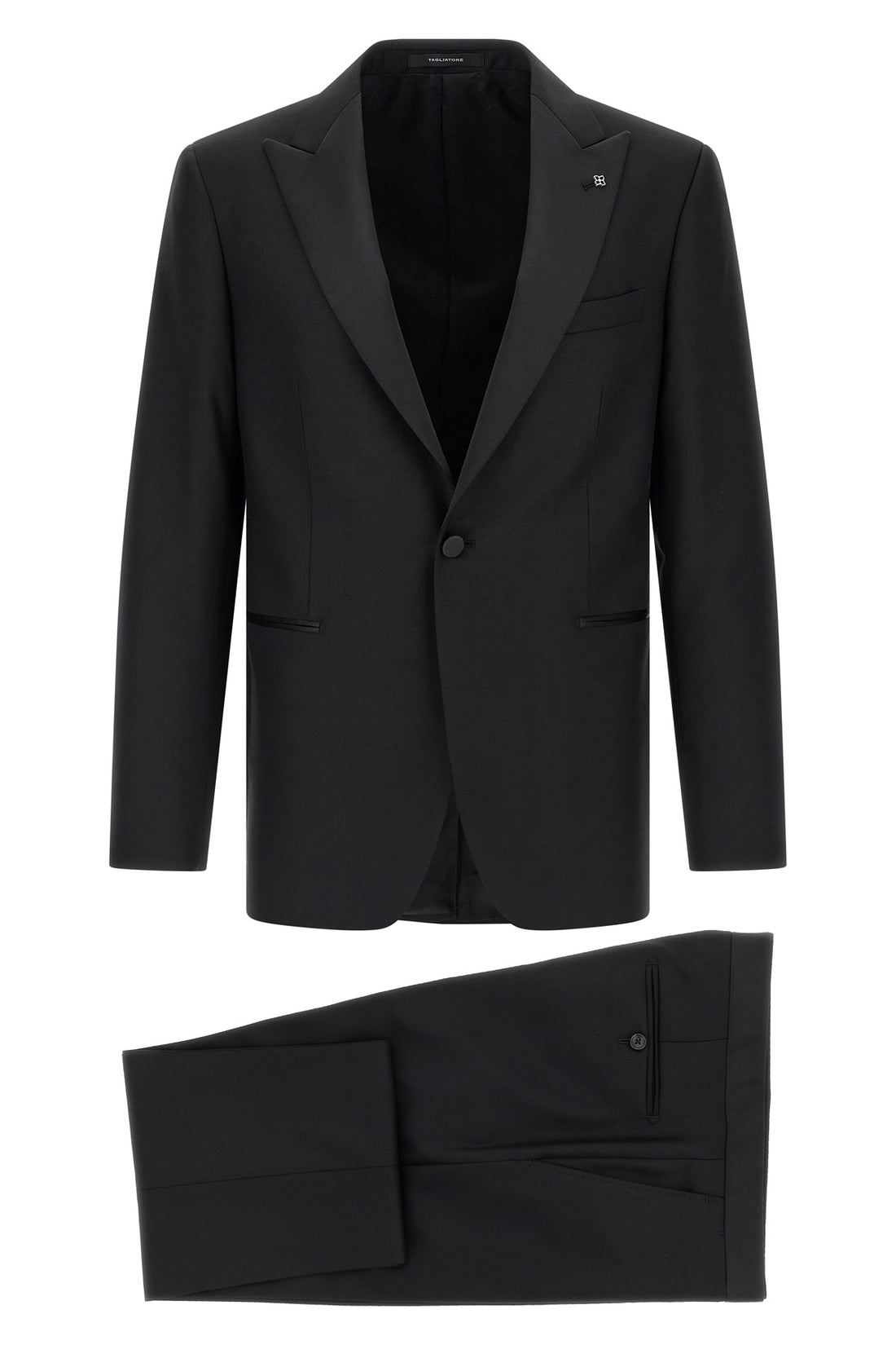 TAGLIATORE 46 napoli super 110s virgin wool suit