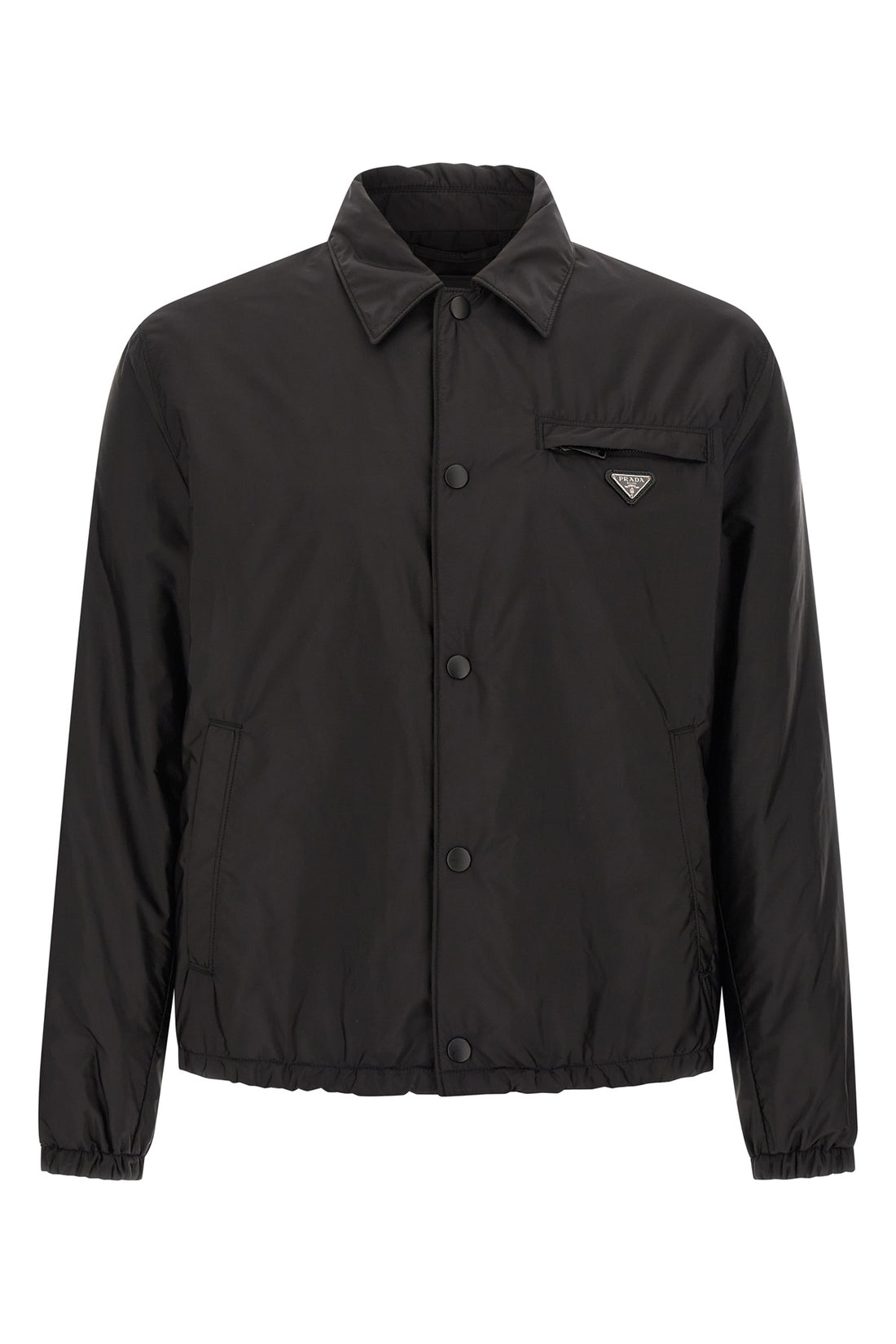 PRADA 46 lightly padded re-nylon feather jacket