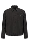 lightly padded re-nylon feather jacket