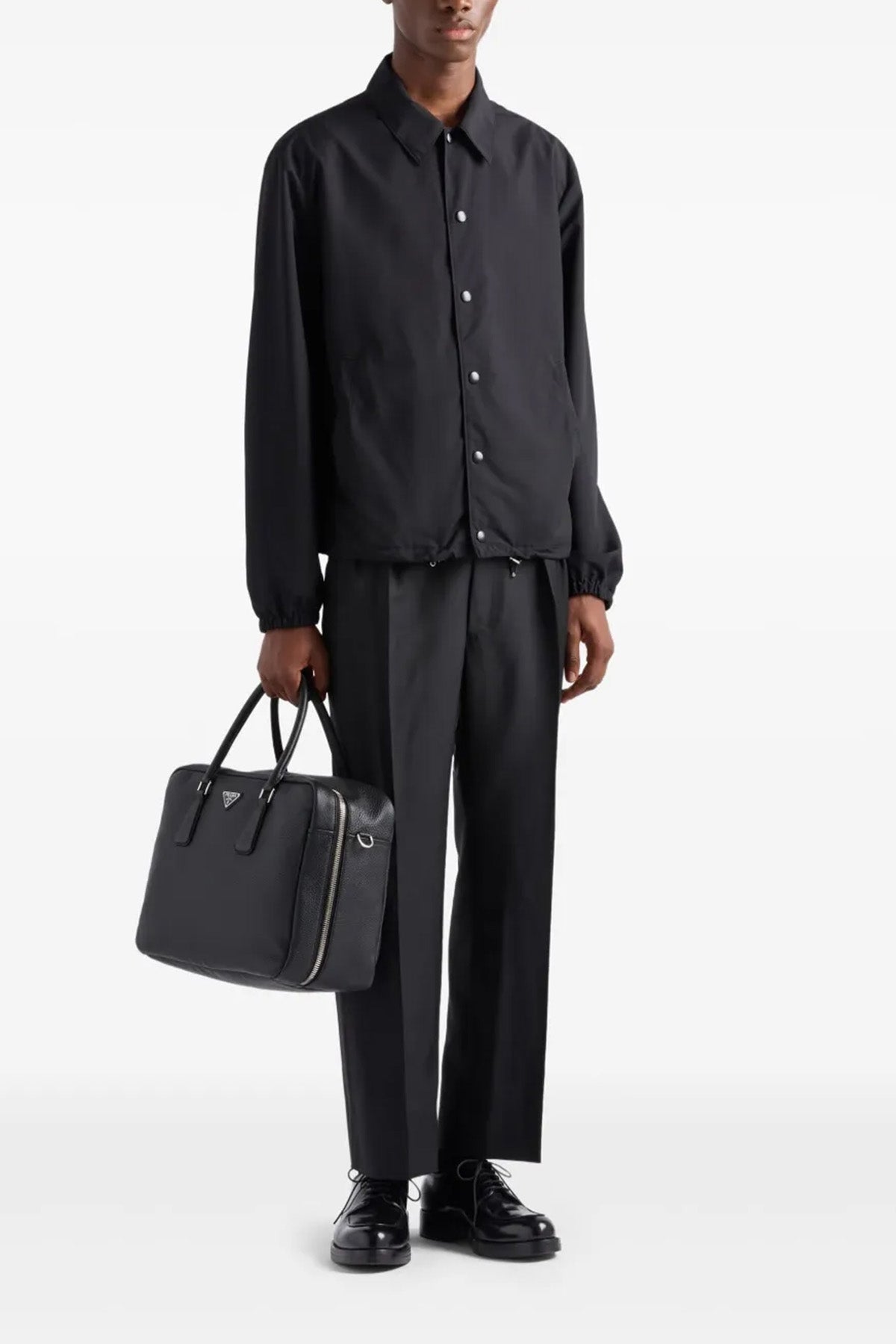 travel wool blouson