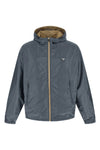 reversible re-nylon feather jacket