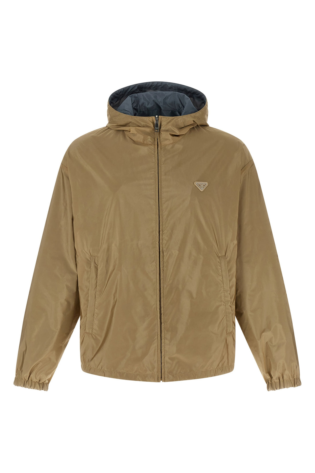 PRADA L reversible re-nylon feather jacket