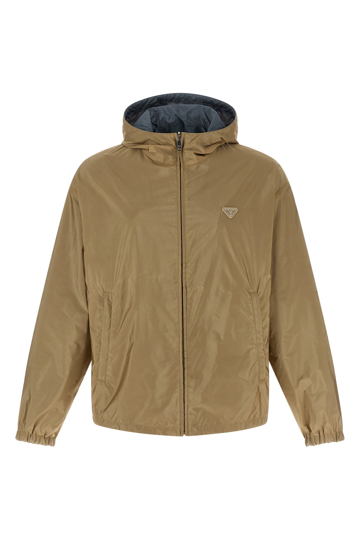 reversible re-nylon feather jacket